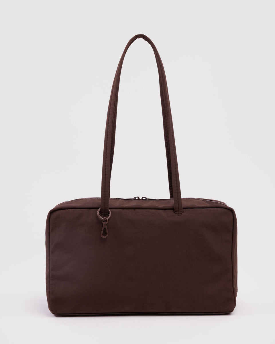 BAGGU Products Medium Nylon Bowler Bag - Coffee