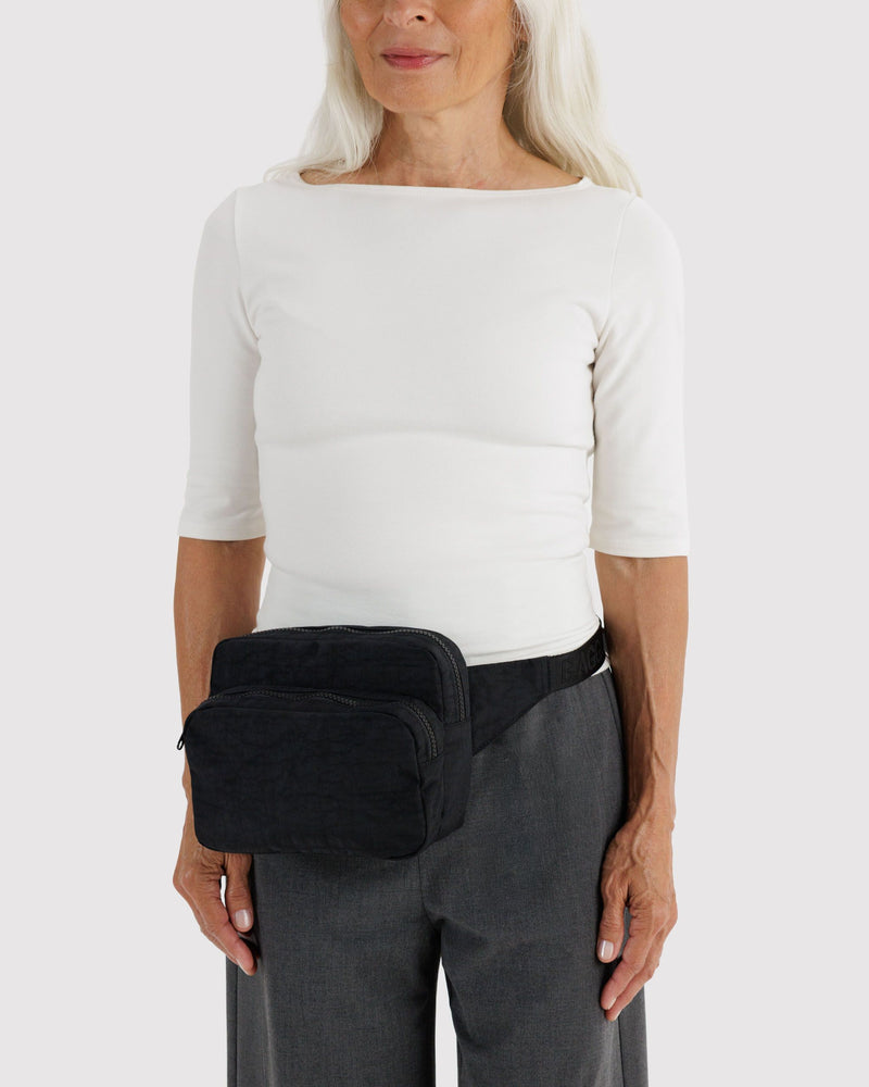 BAGGU Crossbody Bags Fanny Pack - Black