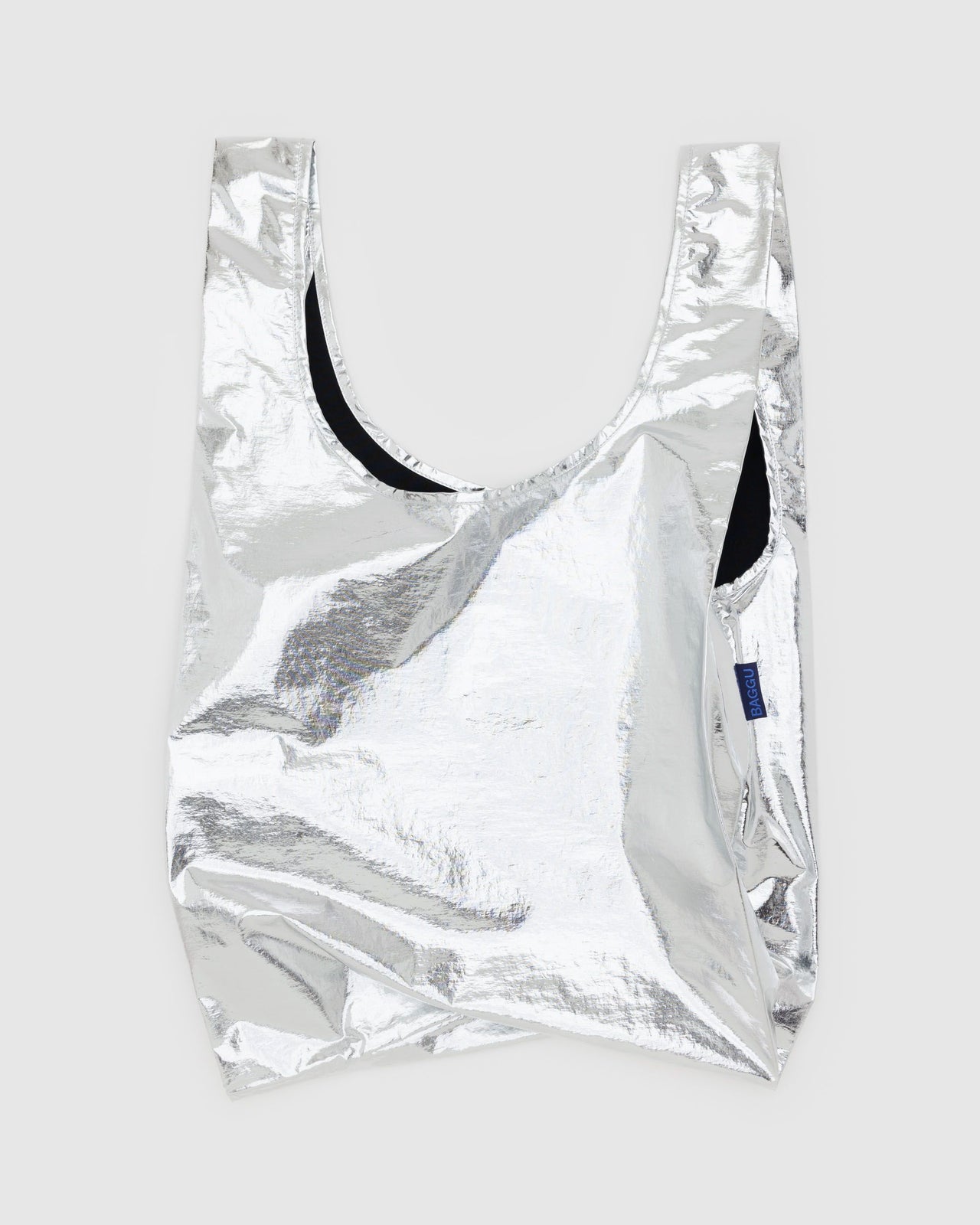 Standard Baggu - Metallic Silver