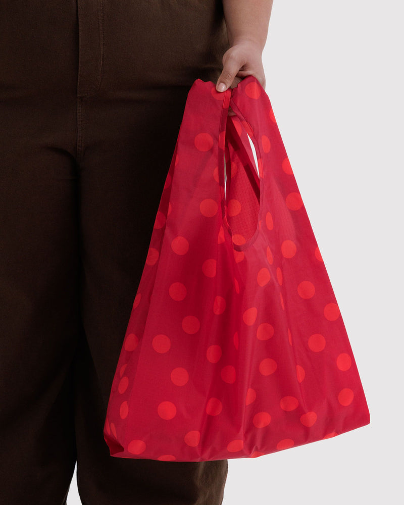 BAGGU  Standard Baggu - Red Polka Dot