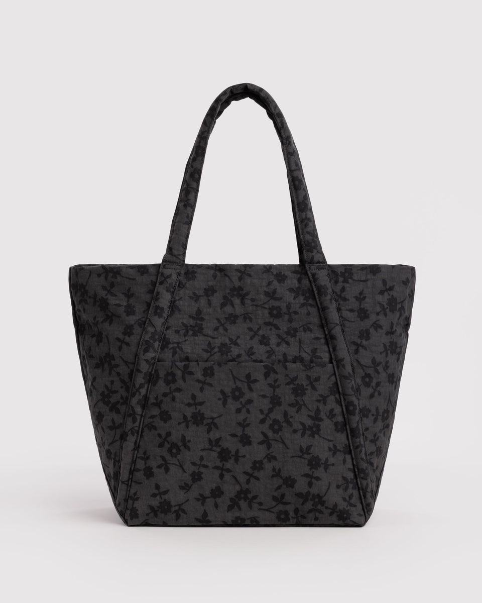 BAGGU Cloud Bag Cloud Bag - Charcoal Ditsy Floral