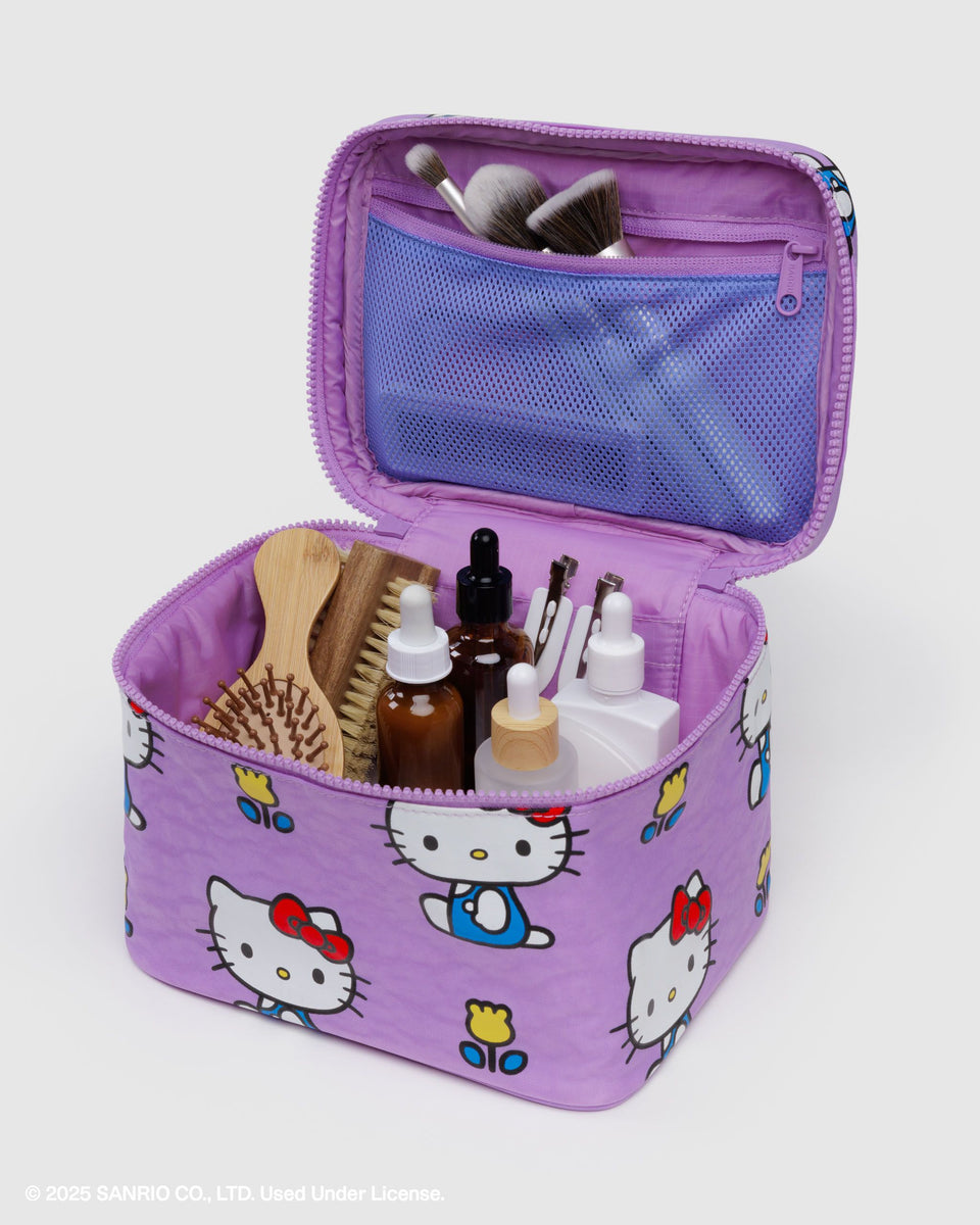 BAGGU Products Large Cosmetic Case - Hello Kitty Pink