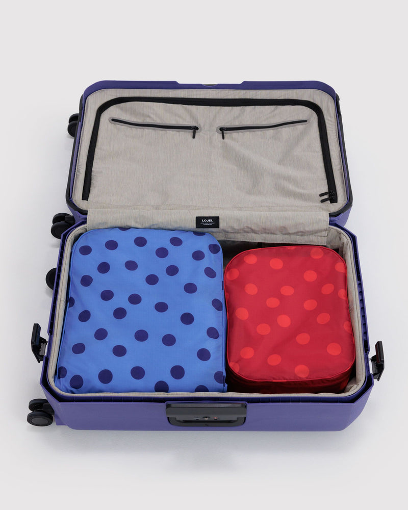 BAGGU  Large Packing Cube Set - Polka Dot Mix