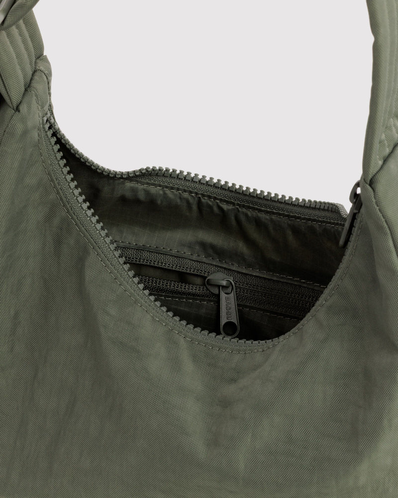 BAGGU  Mini Nylon Shoulder Bag - Caper