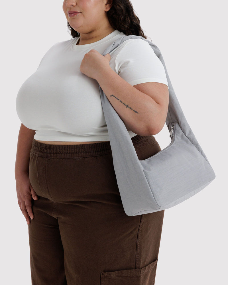 BAGGU  Nylon Meringue Bag - Fog