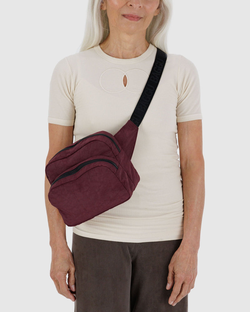 BAGGU.com Fanny Pack Fanny Pack - Mahogany