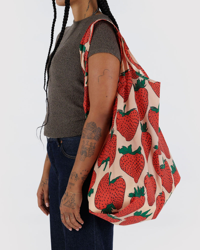 BAGGU.com Reusable Bags Big Baggu - Strawberry