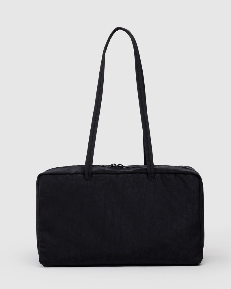 BAGGU  Medium Nylon Bowler Bag - Western Appliqué