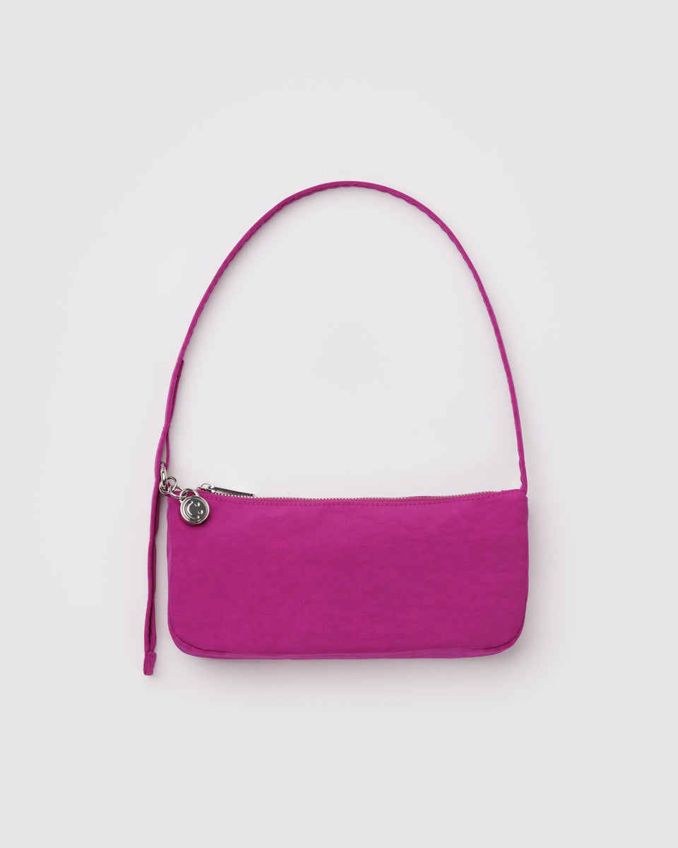 BAGGU Products Nylon Pochette - Deep Fuchsia