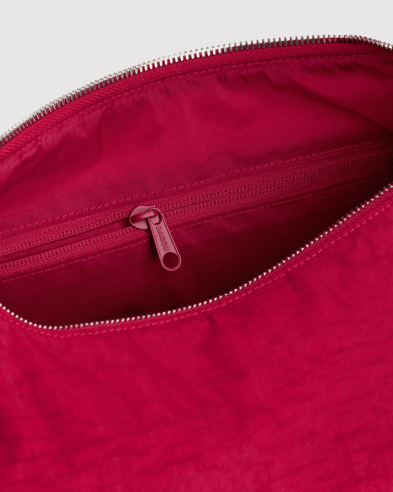 BAGGU  Nylon Meringue Bag - Cherry