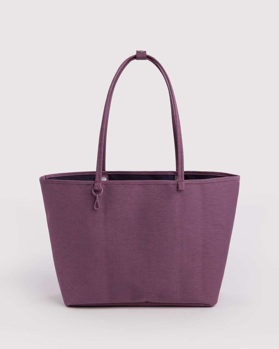 BAGGU New Arrivals Large Nylon Reversible Tote - Wild Plum Mix
