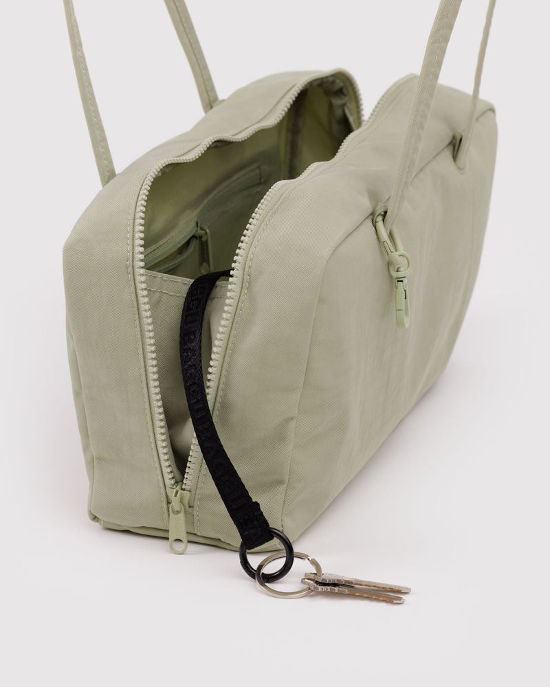 BAGGU  Nylon Bowler Bag - Celadon