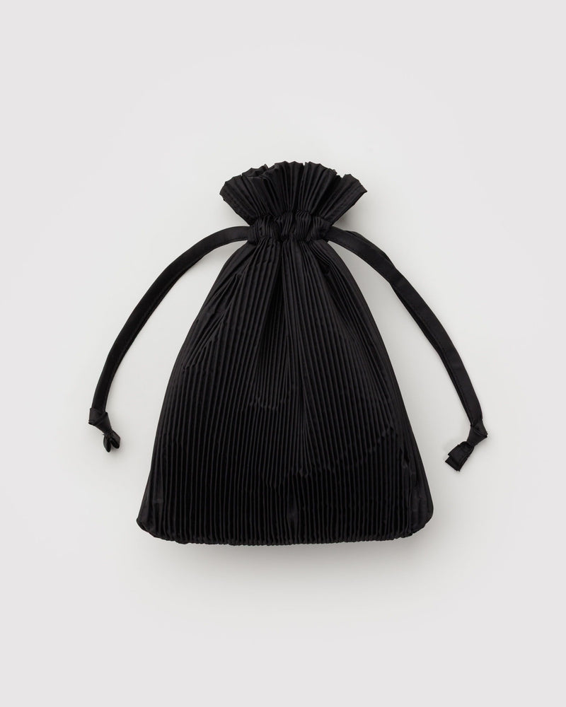 BAGGU  Pleated Baggu - Black
