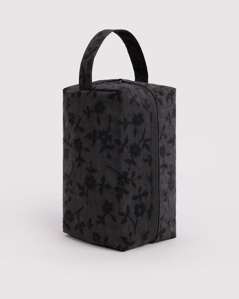 BAGGU Travel Dopp Kit - Charcoal Ditsy Floral