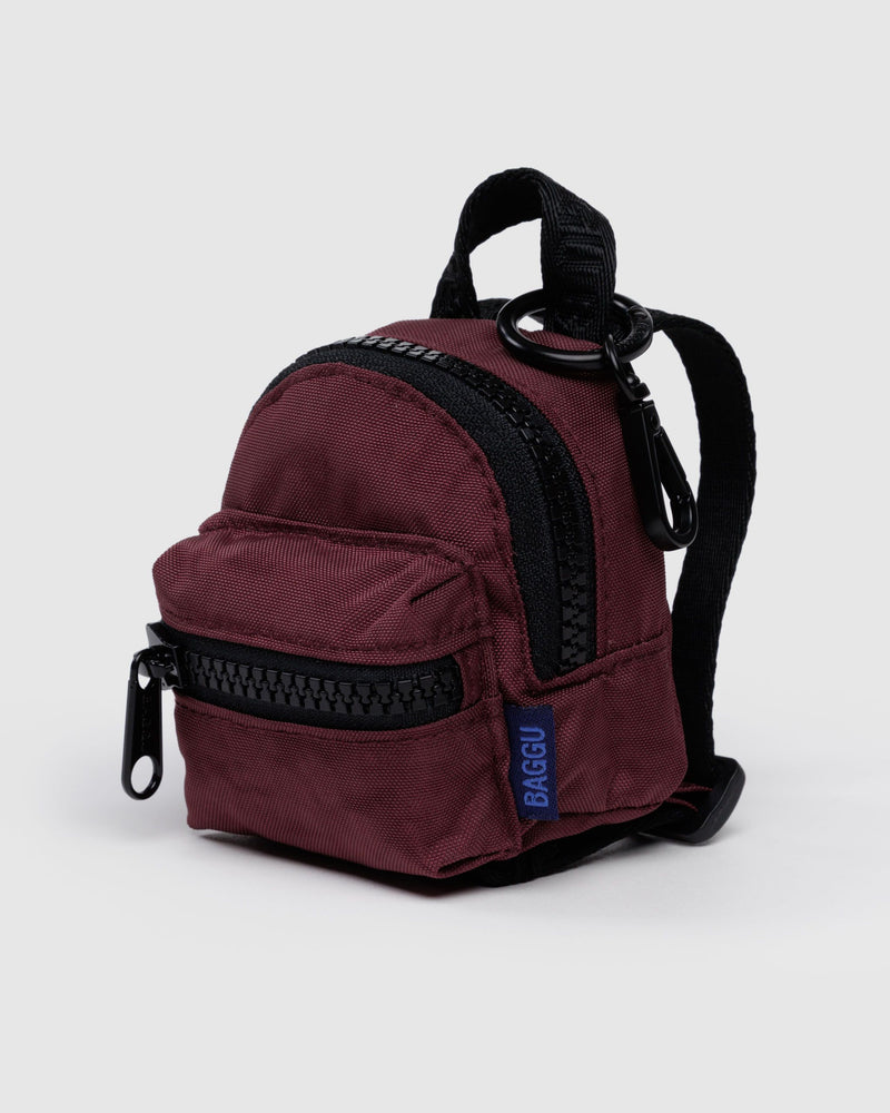 BAGGU.com  Backpack Charm - Mahogany