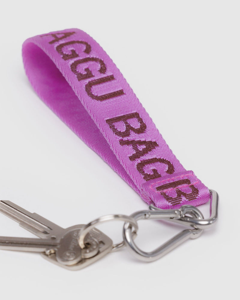 BAGGU.com  Logo Keychain - Pink