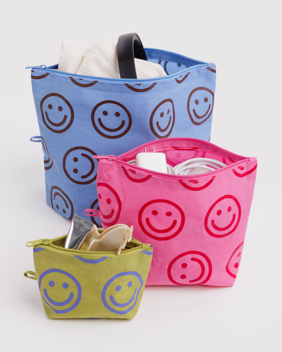 BAGGU Go Pouch Set Go Pouch Set - Pop Happy Mix