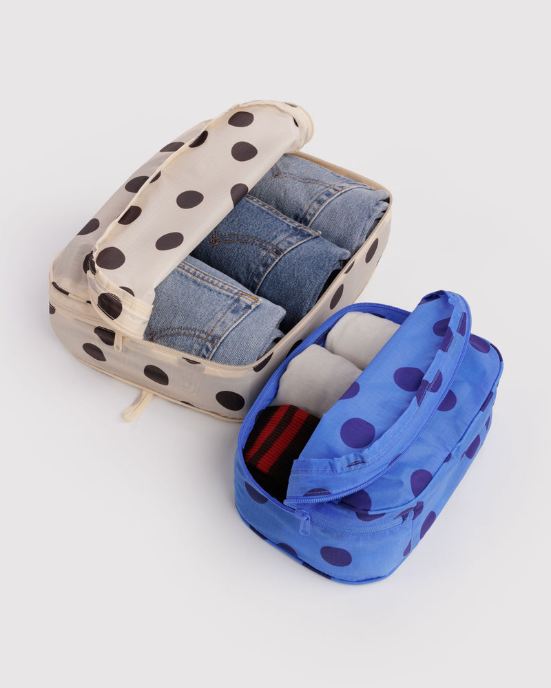 BAGGU  Packing Cube Set - Polka Dot Mix