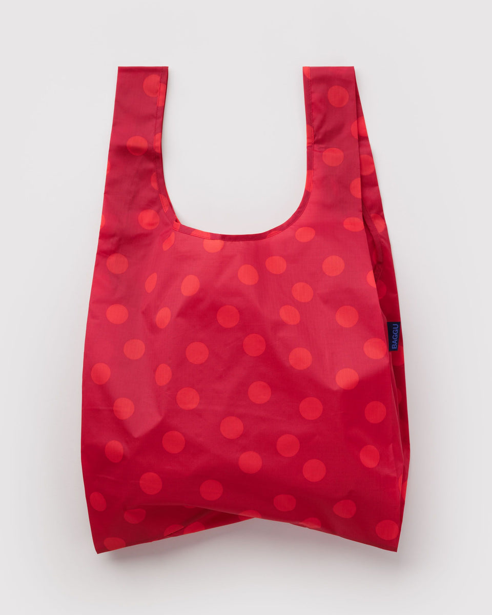 BAGGU Standard Standard Baggu - Red Polka Dot