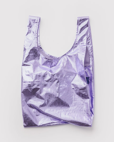 BAGGU Metallics Standard Baggu - Lavender Metallic