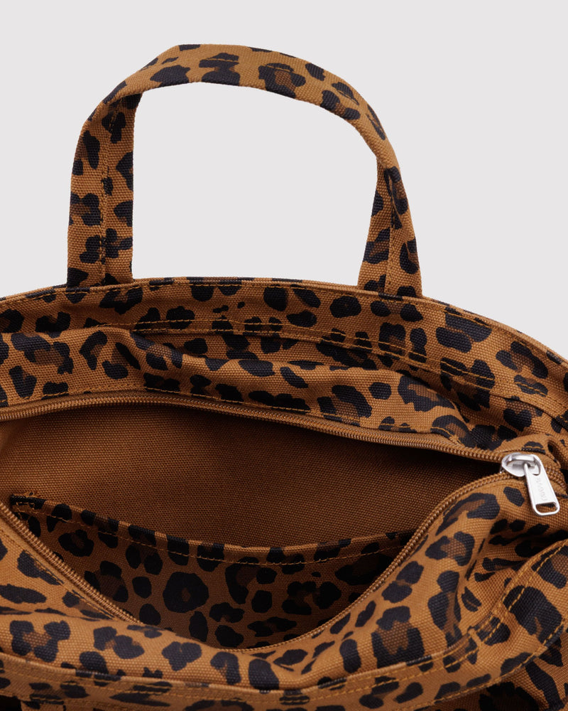 BAGGU  Horizontal Zip Duck Bag - Leopard