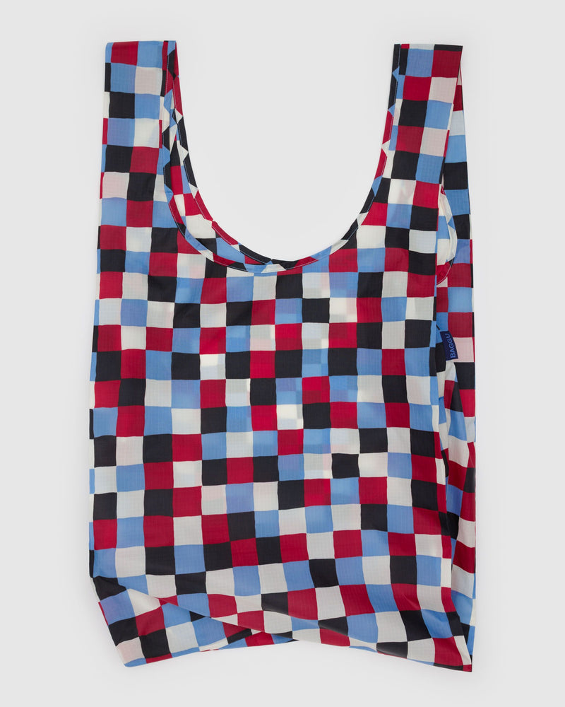 BAGGU Reusable Bags Big Baggu - Painted Check