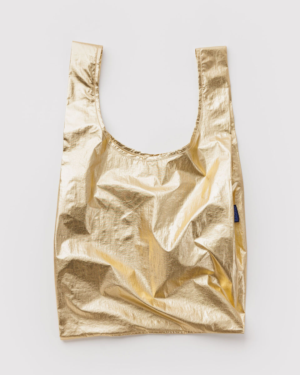 BAGGU Standard Standard Baggu - Gold Metallic