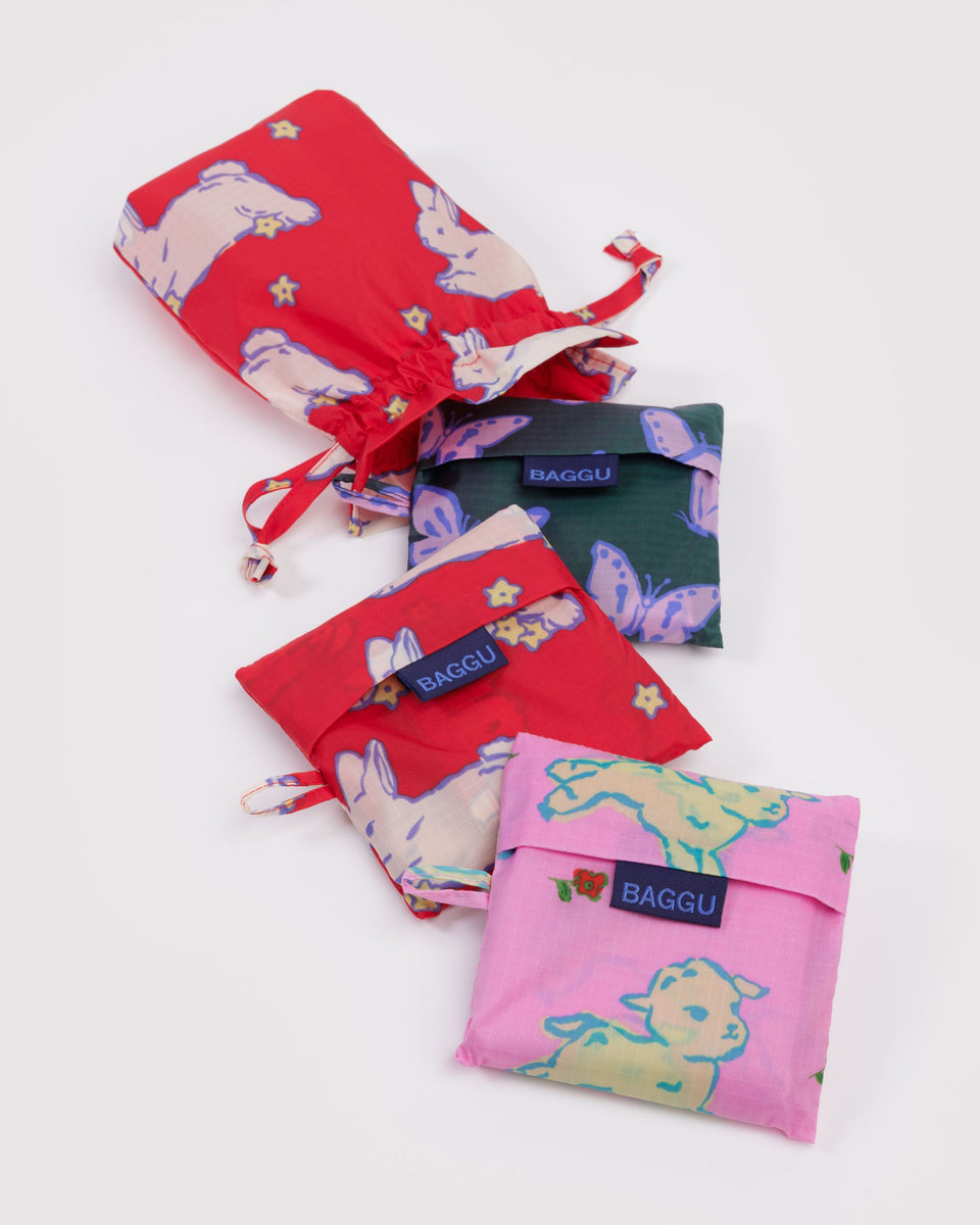 BAGGU Products Standard Baggu Set of 3 - Spring Animals