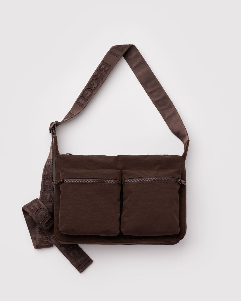 BAGGU  Medium Cargo Crossbody - Coffee