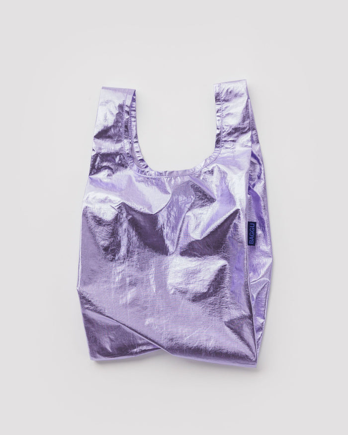 BAGGU New Arrivals Baby Baggu - Lavender Metallic