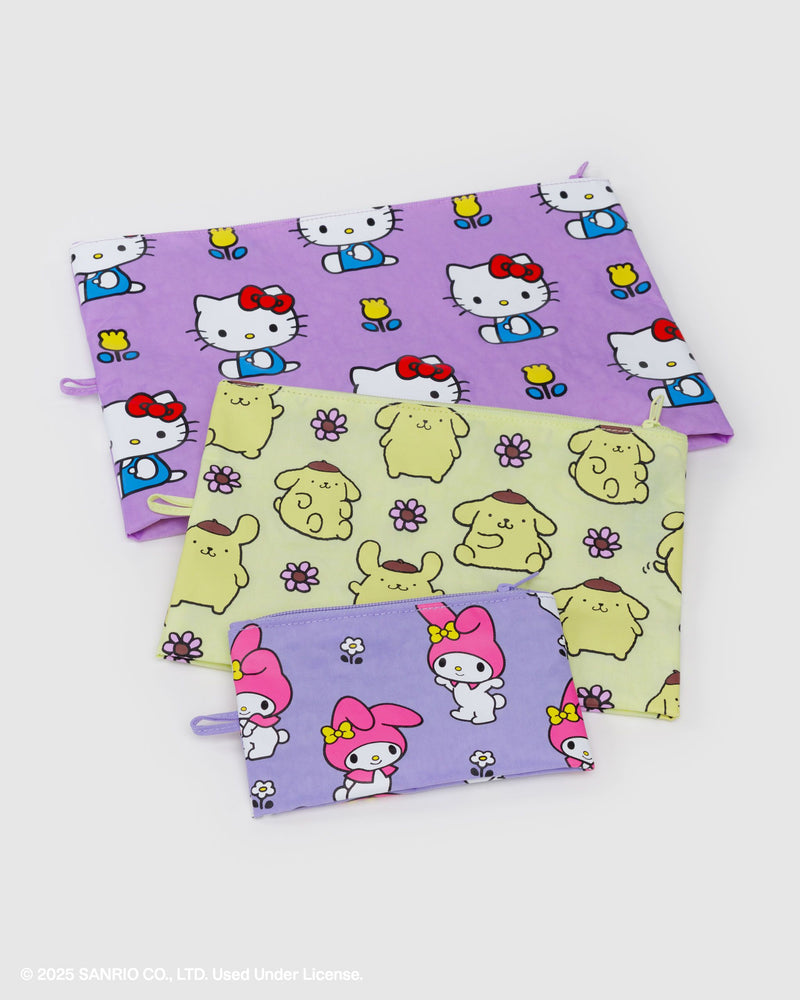 BAGGU.com Travel Go Pouch Set - Hello Kitty and Friends Florals