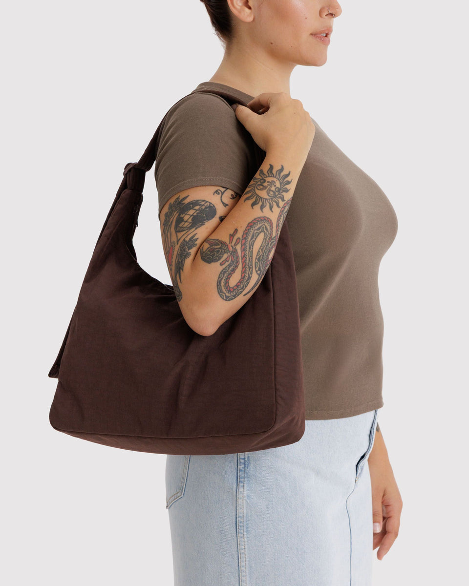 BAGGU Products Nylon Shoulder Bag - Coffee