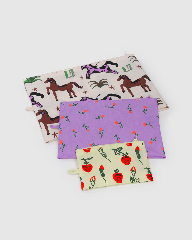 BAGGU.com Travel Go Pouch Set - Painted Prairie