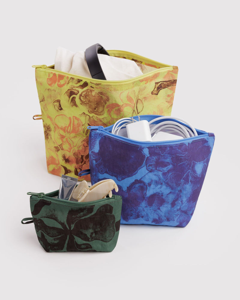 BAGGU  Go Pouch Set - Ruth Asawa Mix