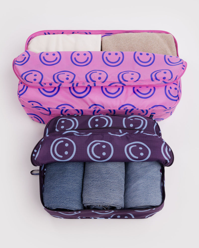 BAGGU  Large Packing Cube Set - Bright Happy Mix