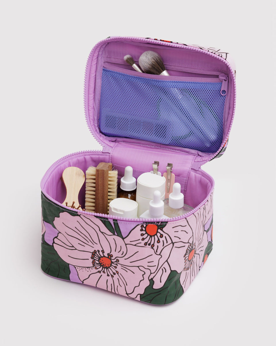 BAGGU.com New Arrivals Large Cosmetic Case - Pink Poppy