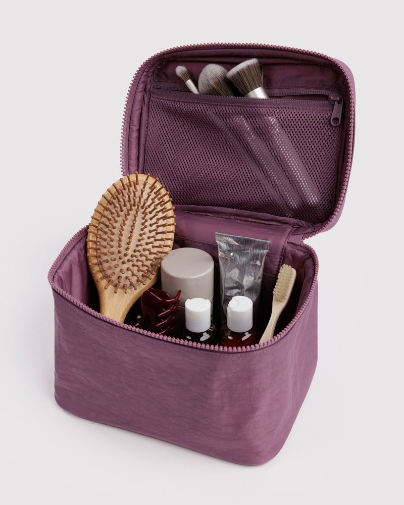 BAGGU  Large Cosmetic Case - Wild Plum