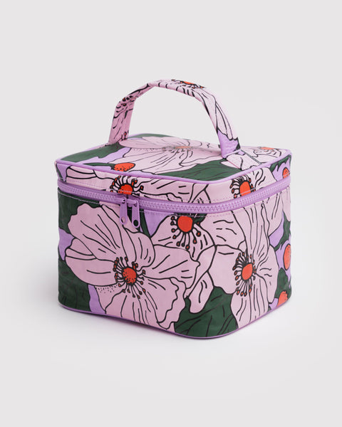 BAGGU New Arrivals Large Cosmetic Case - Pink Poppy