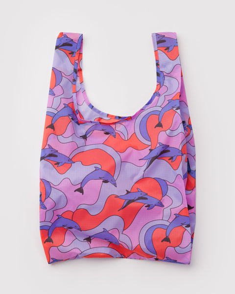 BAGGU Reusable Bags Standard Baggu - Dolphins