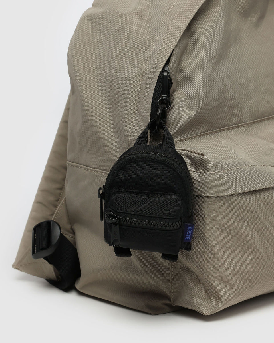 BAGGU.com Cases & Sleeves Backpack Charm - Black