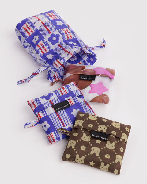 BAGGU Reusable Bags Standard Baggu Set of 3 - Sandy Liang