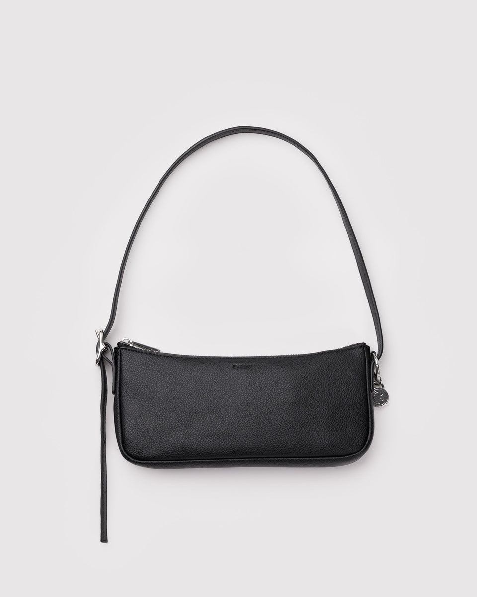 BAGGU Products Recycled Leather Pochette - Black