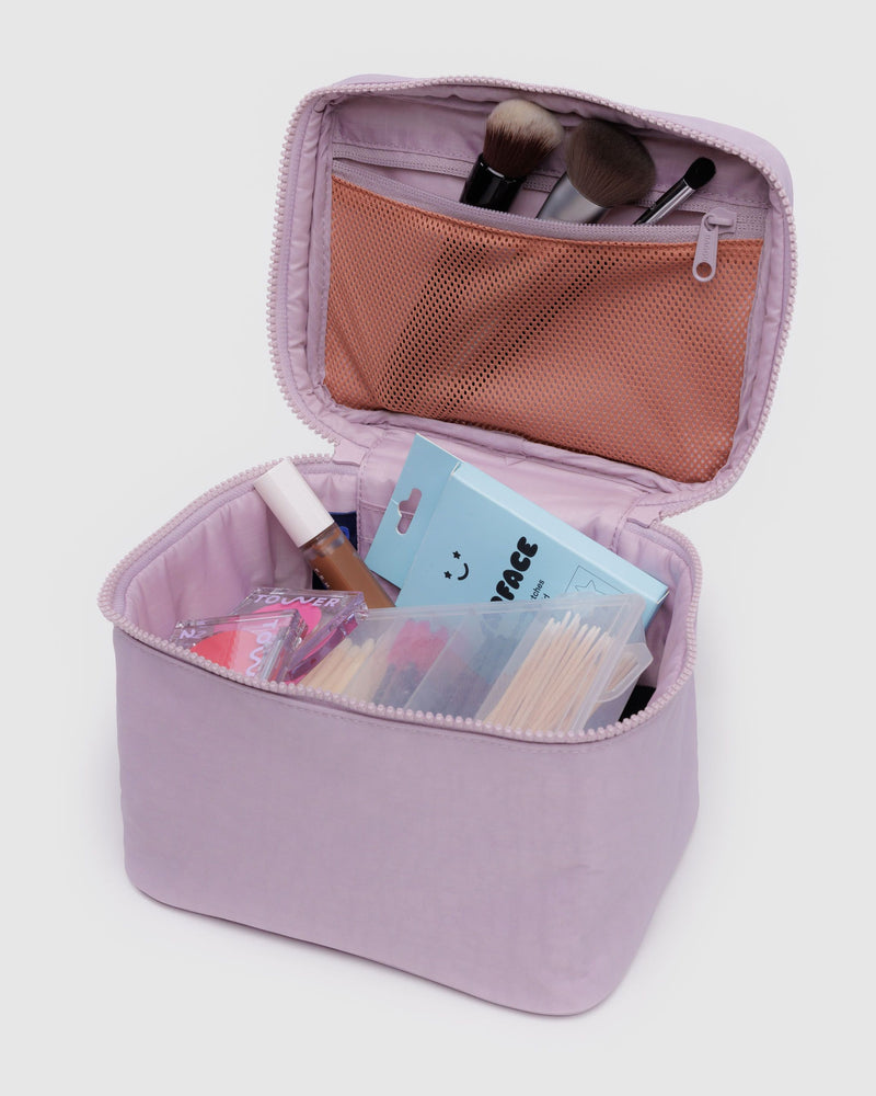 BAGGU  Large Cosmetic Case - Dusty Pink