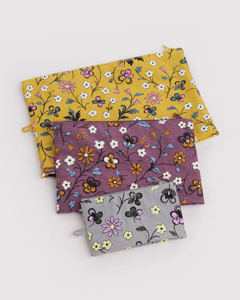 BAGGU  Go Pouch Set - Wildwood Mix
