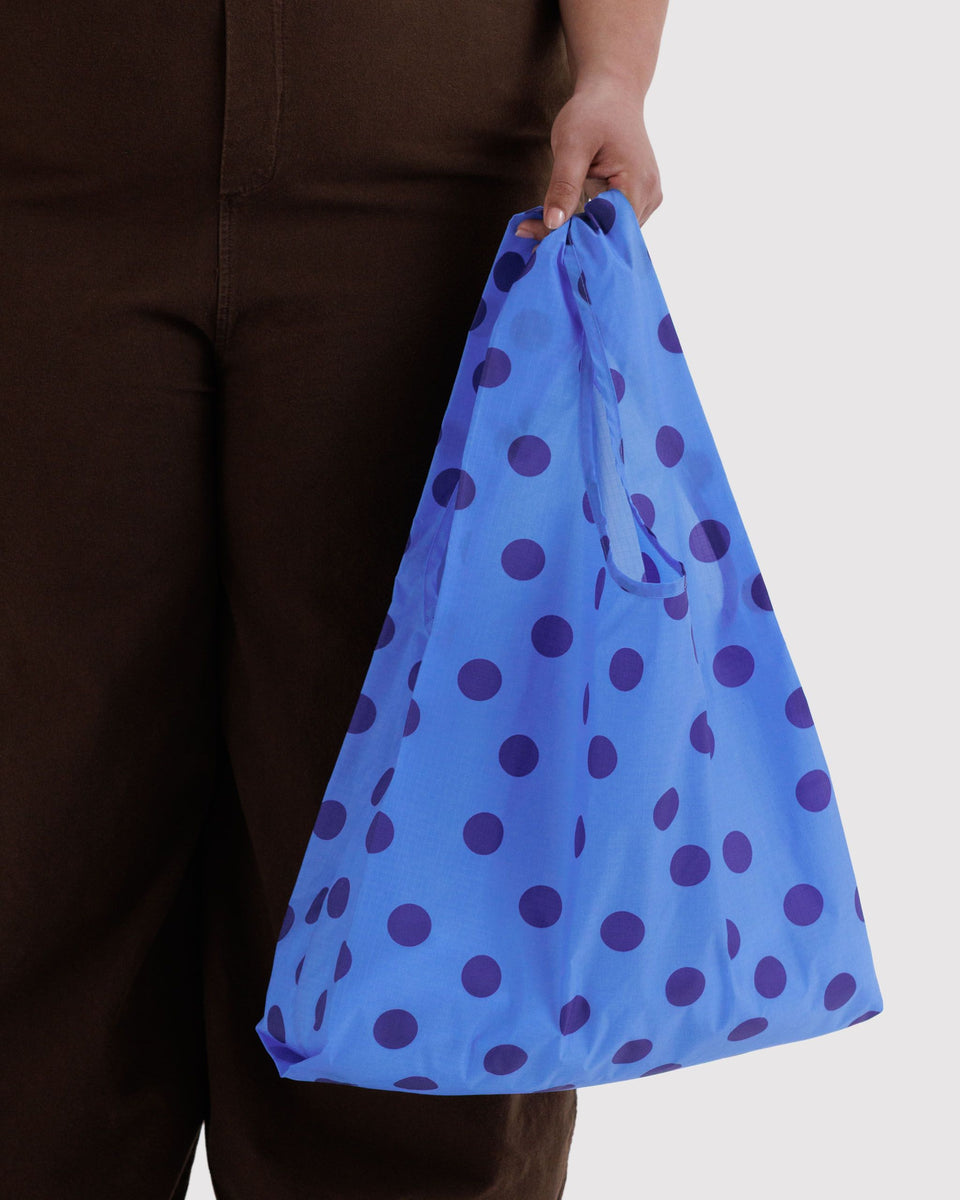 BAGGU Reusable Bags Standard Baggu - Blue Polka Dot