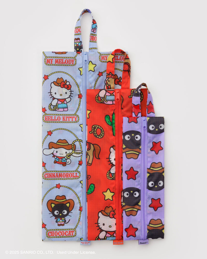 BAGGU.com Travel 3D Zip Set - Hello Kitty & Friends Western