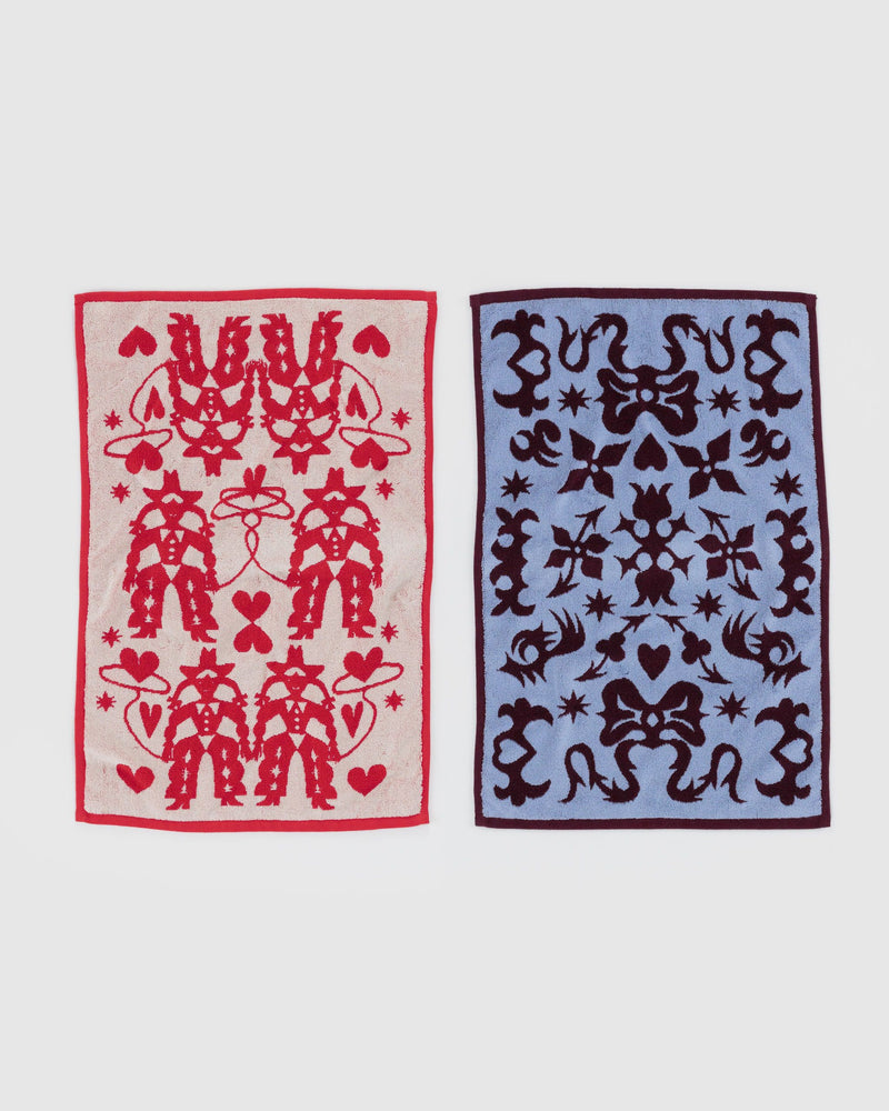 BAGGU  Hand Towel Set of 2 - Western