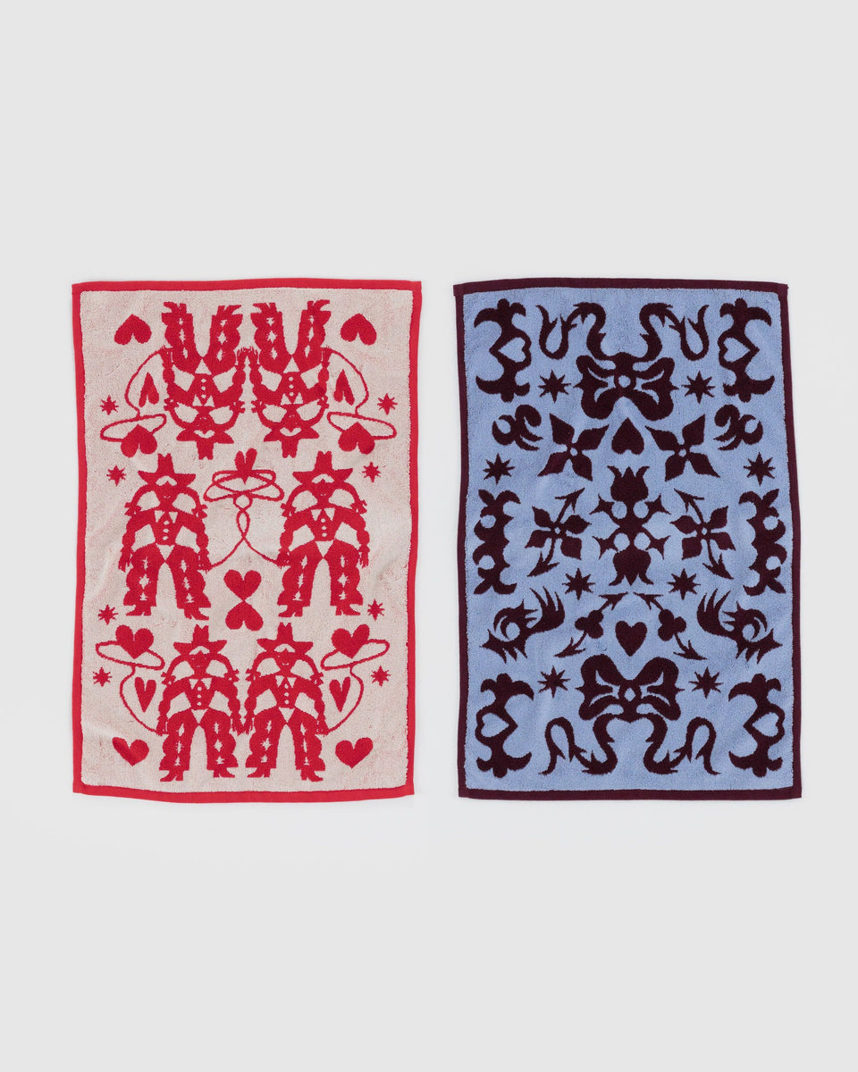 BAGGU Products Hand Towel Set of 2 - Western