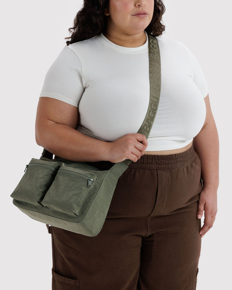 BAGGU  Medium Cargo Crossbody - Caper