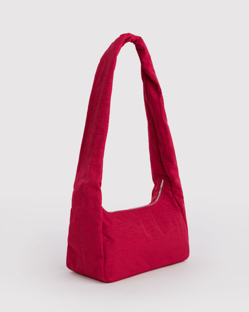 BAGGU  Nylon Meringue Bag - Cherry
